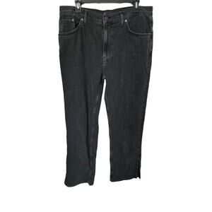 ASOS Design Jeans size 32/32 slits on‎ the heels, to  FLARE Black